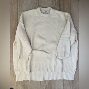 Off white free people oversized sweater